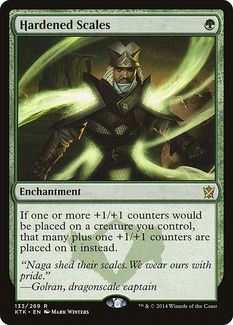 Hardened Scales (KTK-133) [Khans of Tarkir]