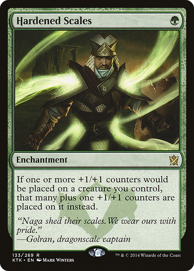 Hardened Scales (KTK-133) [Khans of Tarkir]