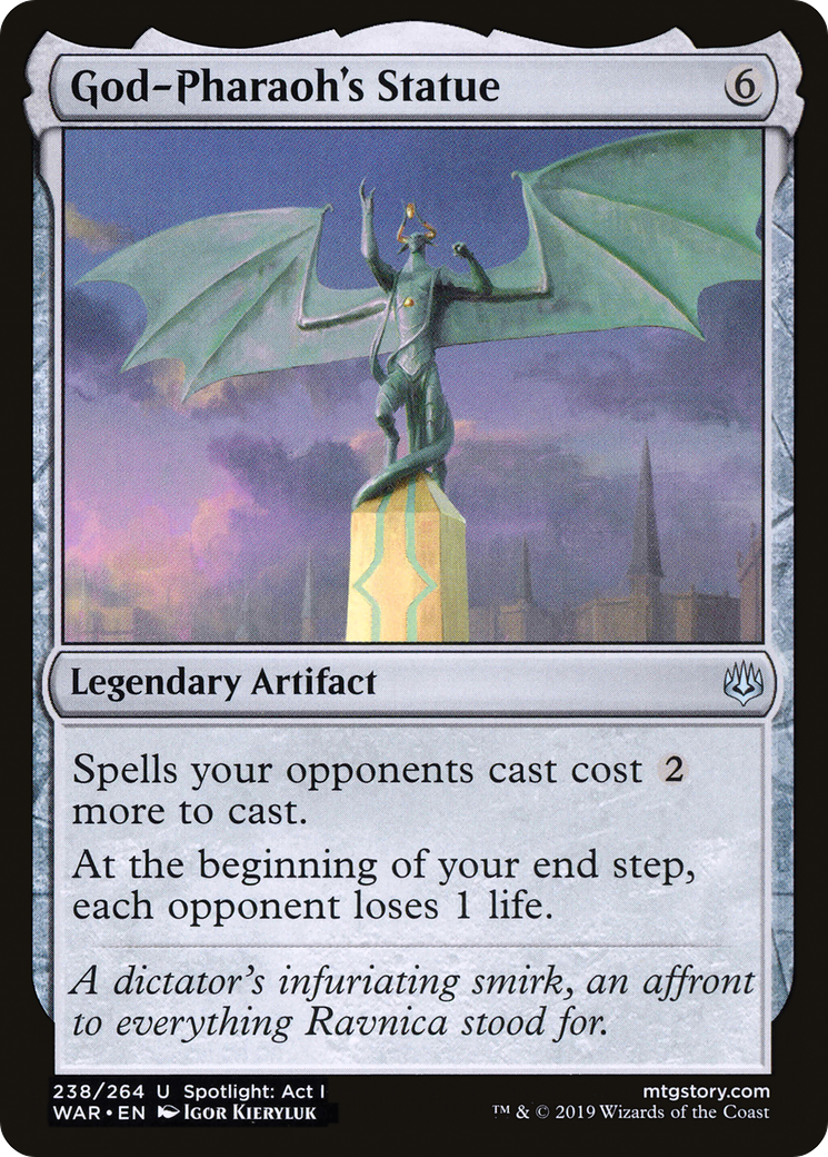 God-Pharaoh's Statue (WAR-238) [War of the Spark]