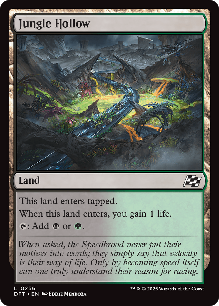 Jungle Hollow (DFT-256) [Aetherdrift] Foil