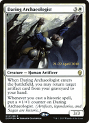 Daring Archaeologist (PRE-13S) [Dominaria Promos] Foil