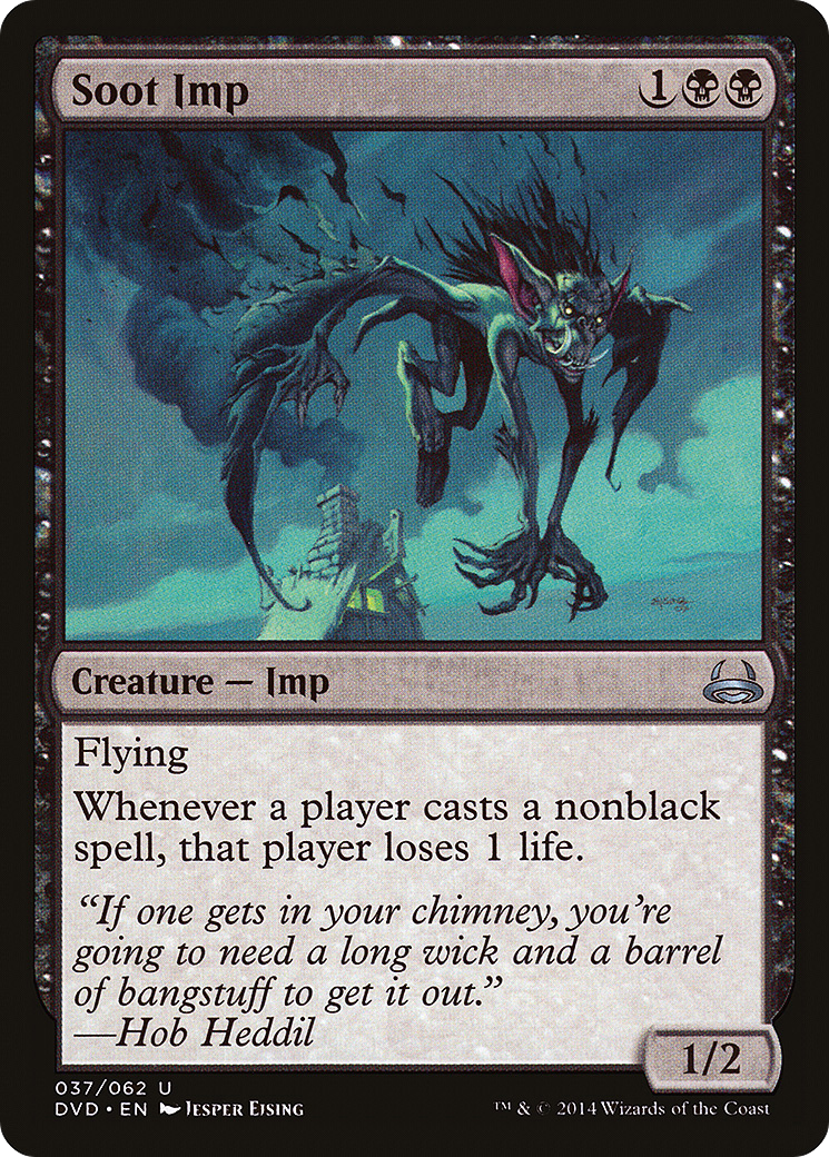 Soot Imp (DD3-037) [Duel Decks Anthology: Divine vs. Demonic]