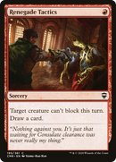 Renegade Tactics (CMR-195) [Commander Legends] Foil