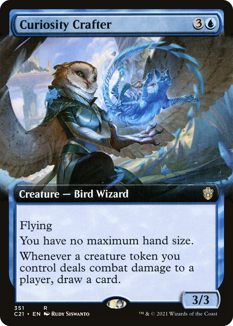 Curiosity Crafter (C21-351) [Commander 2021]: (Extended Art)