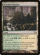 Wooded Bastion (SHM-281) [Shadowmoor] Foil