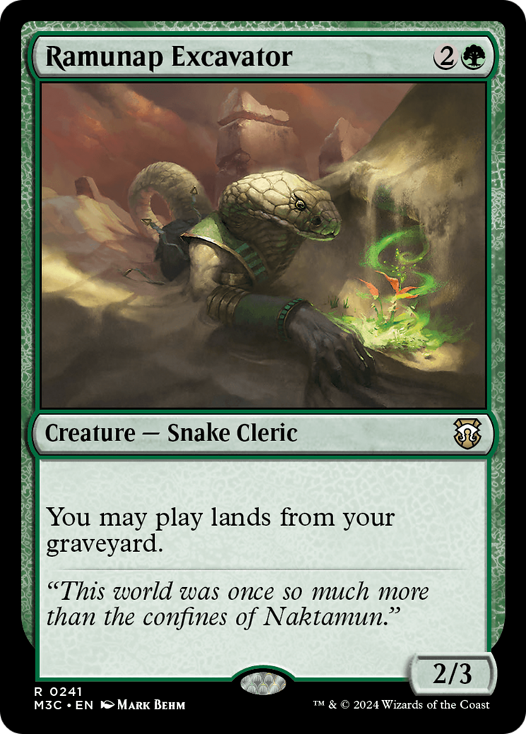 Ramunap Excavator (M3C-241) [Modern Horizons 3 Commander]