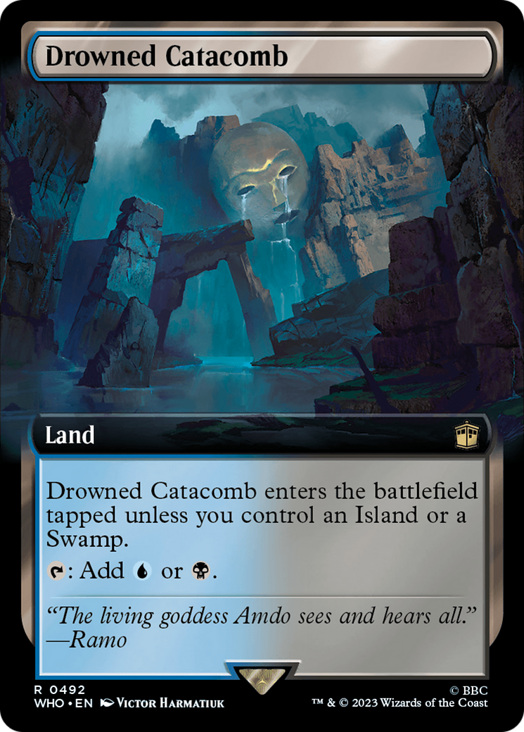 Drowned Catacomb (WHO-492) [Doctor Who]: (Extended Art)