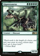 Gigantosaurus (PRE-185S) [Core Set 2019 Promos] Foil