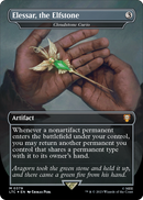 Elessar, the Elfstone - Cloudstone Curio (Surge Foil) (LTC-379) (Borderless) [Tales of Middle-earth Commander] Foil