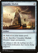 Unstable Obelisk (C17-229) [Commander 2017]