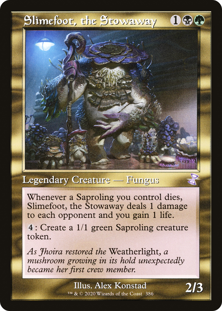 Slimefoot, the Stowaway (TSR-386) [Time Spiral Remastered] Foil