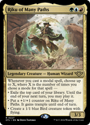 Riku of Many Paths (PPOTJ-227P) [Outlaws of Thunder Junction Promos] Foil