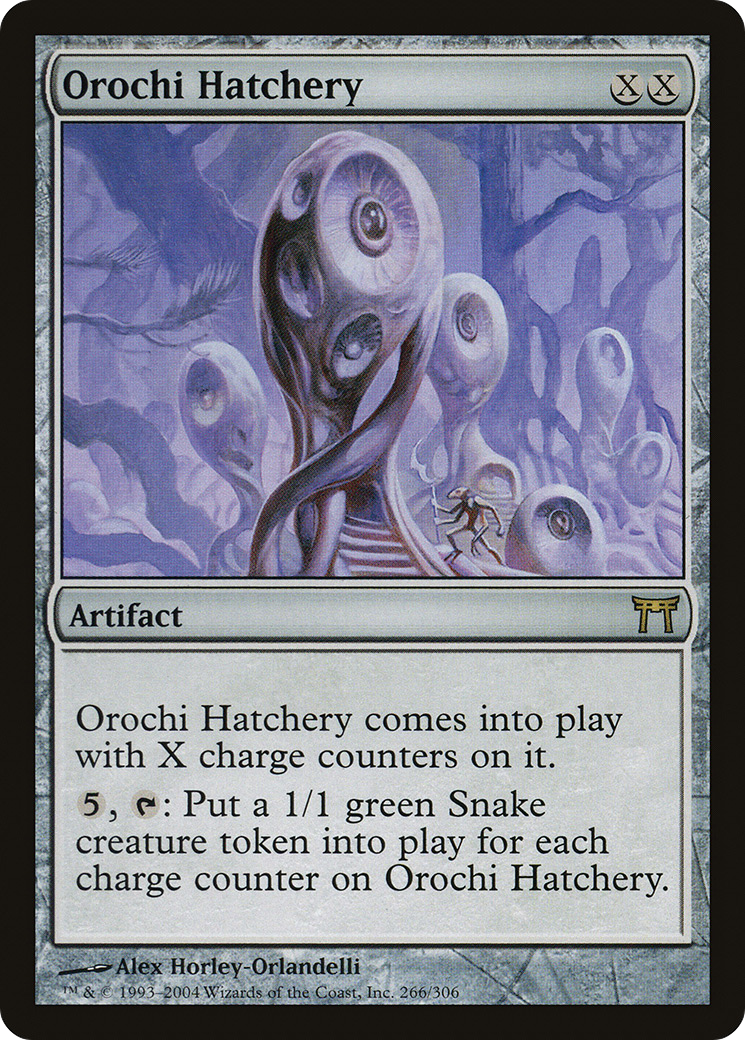 Orochi Hatchery (CHK-266) [Champions of Kamigawa] Foil