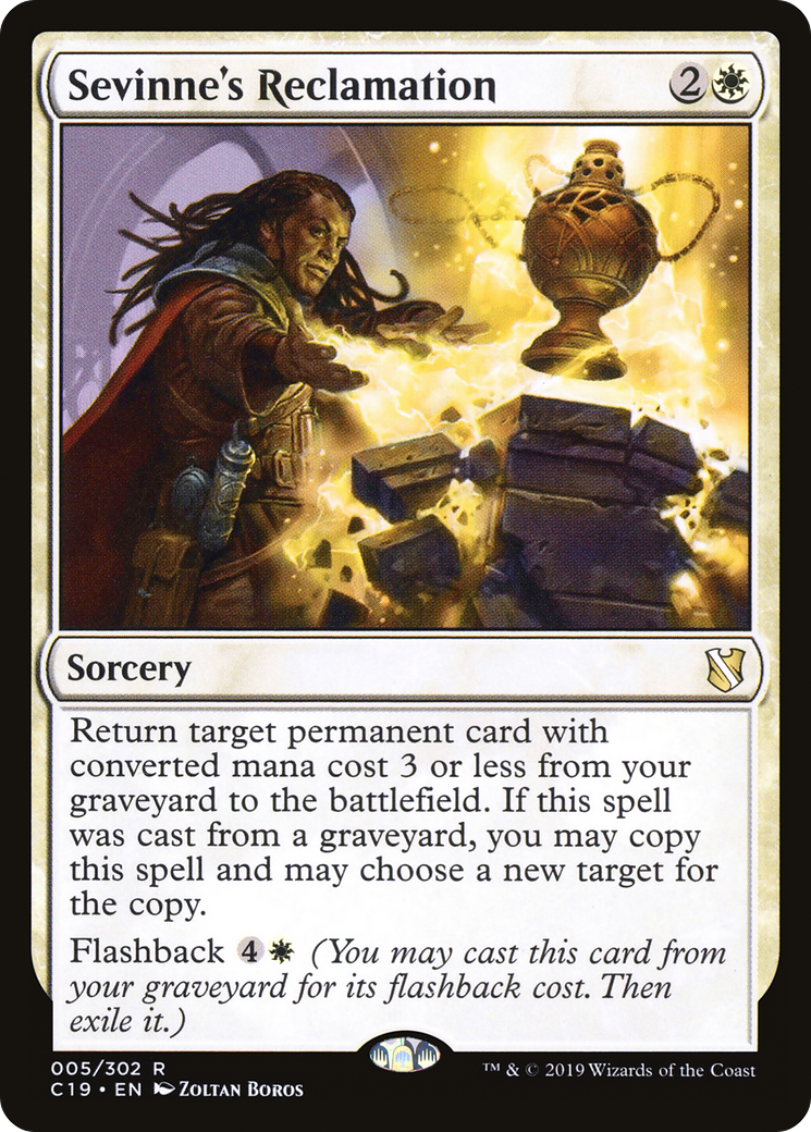 Sevinne's Reclamation (C19-005) [Commander 2019]