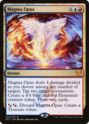 Magma Opus (PPSTX-203P) [Promo Pack: Strixhaven: School of Mages Promos]