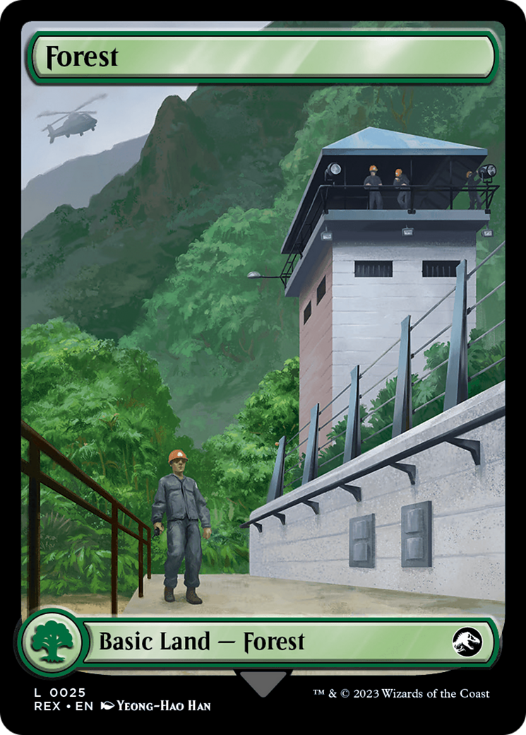 Forest // Forest (REX-025) [Jurassic World Collection] Foil