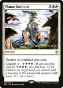 Planar Outburst (PRE-42S) [Battle for Zendikar Promos] Foil
