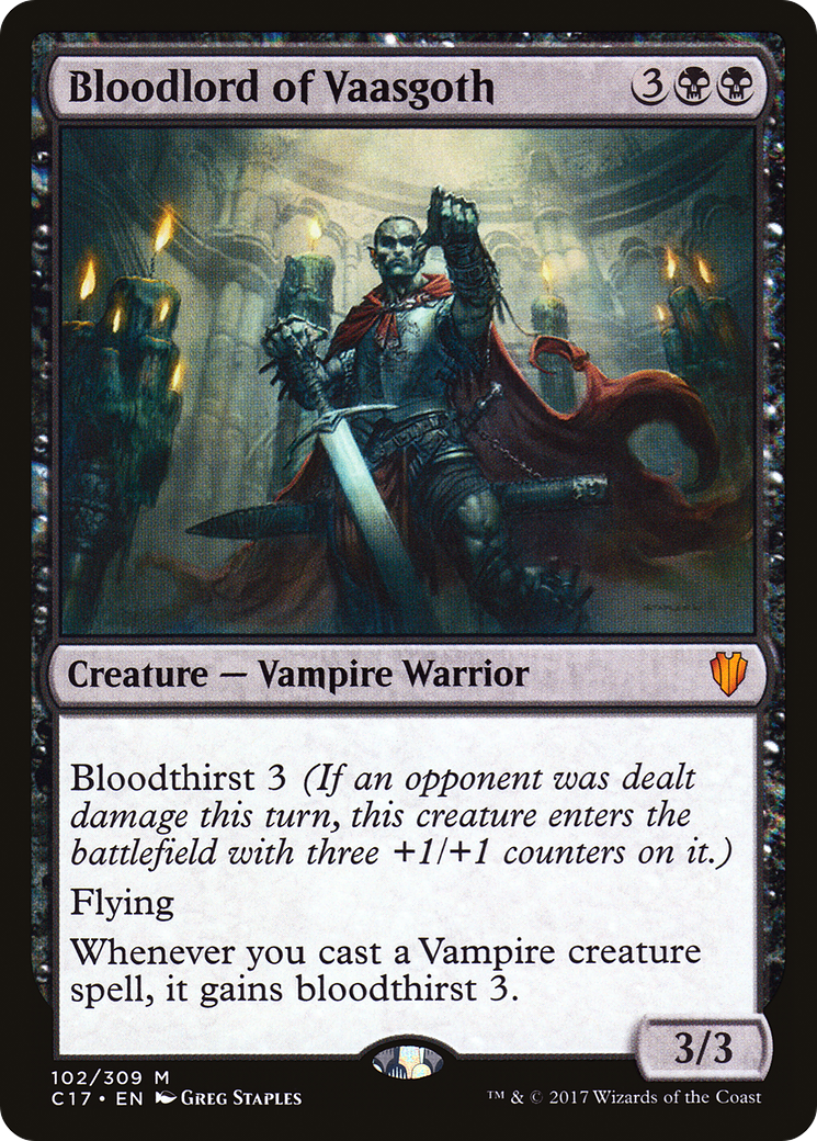 Bloodlord of Vaasgoth (C17-102) [Commander 2017]