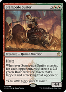 Stampede Surfer (CLU-044) [Ravnica: Clue Edition]