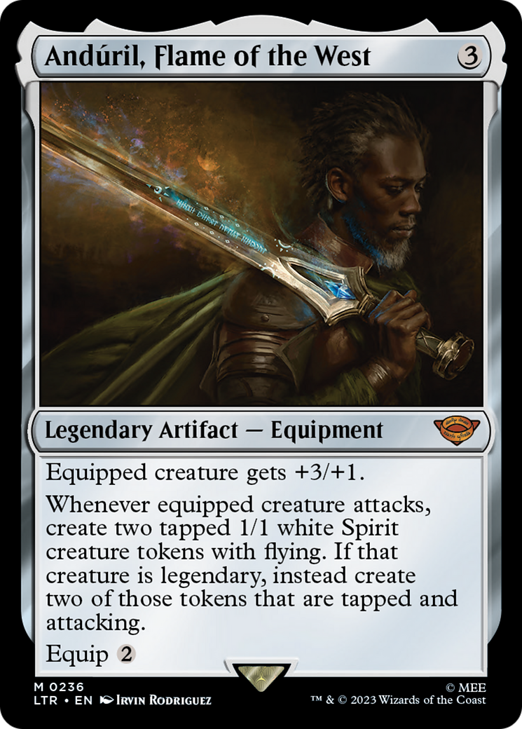 Andúril, Flame of the West (LTR-236) [The Lord of the Rings: Tales of Middle-earth] Foil