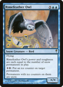 Rimefeather Owl (CSP-042) [Coldsnap] Foil