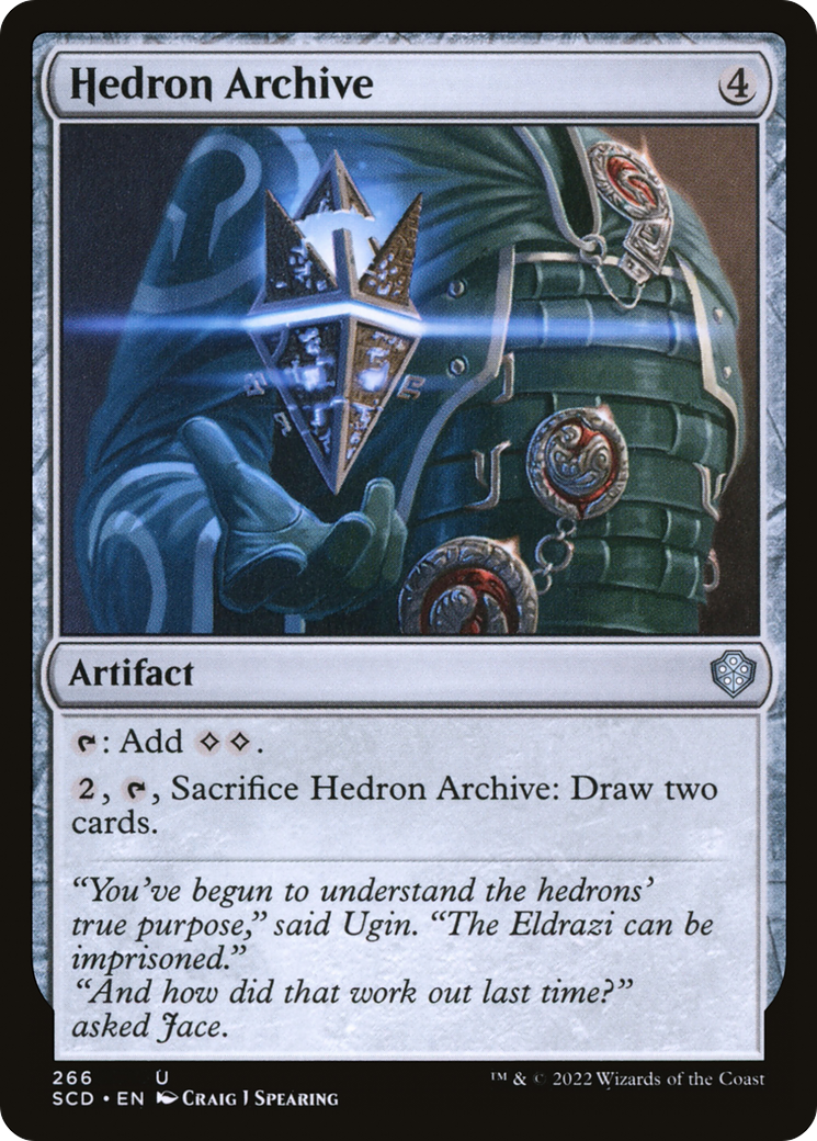 Hedron Archive (SCD-266) [Starter Commander Decks]