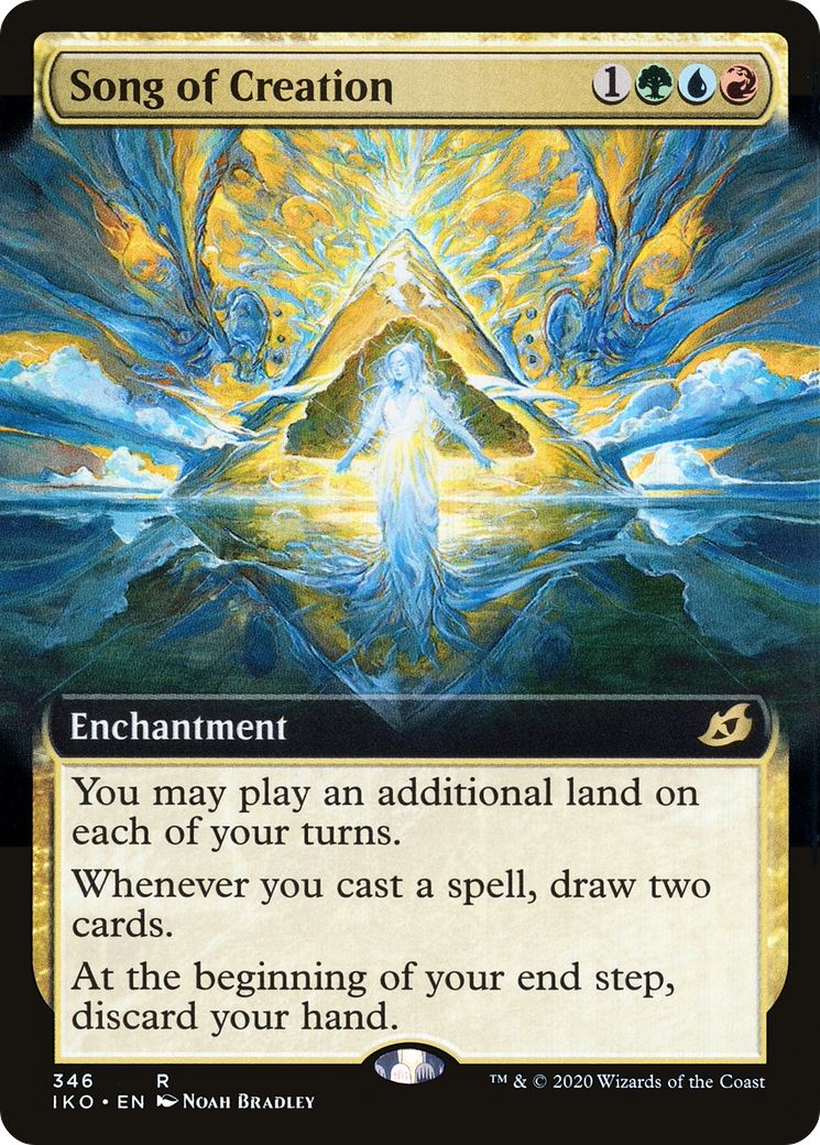 Song of Creation (IKO-346) [Ikoria: Lair of Behemoths]: (Extended Art)