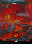 Mountain (UNF-489) (Borderless) (Galaxy Foil) [Unfinity] Foil