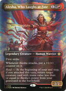 Alesha, Who Laughs at Fate (FDN-404) [Foundations] (Borderless) Foil