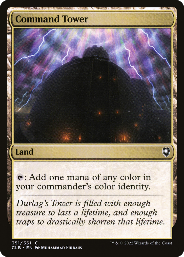 Command Tower (CLB-351) [Commander Legends: Battle for Baldur's Gate]