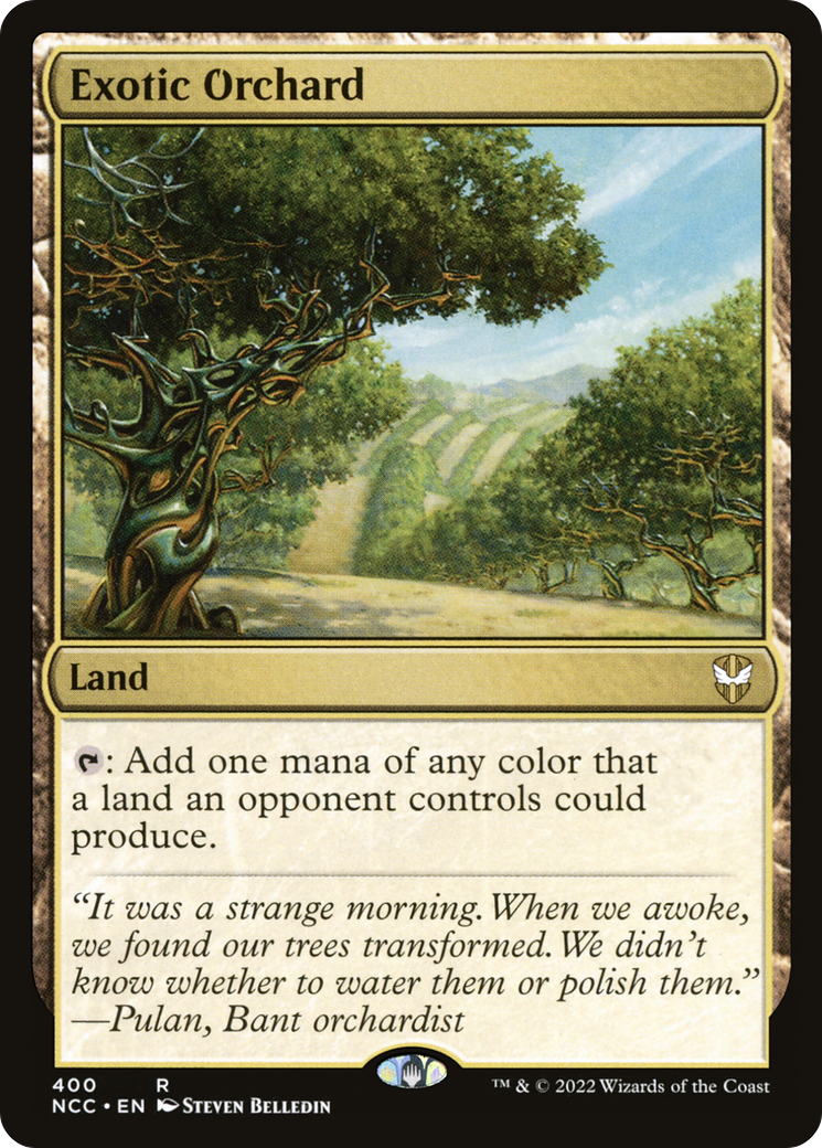 Exotic Orchard (NCC-400) [New Capenna Commander]