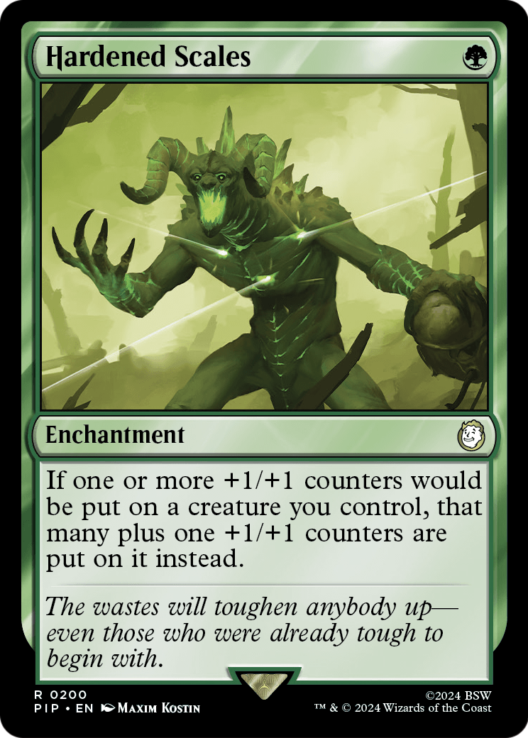 Hardened Scales (PIP-200) [Fallout] Foil