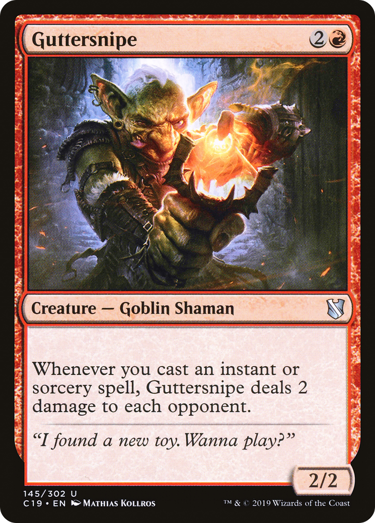 Guttersnipe (C19-145) [Commander 2019]