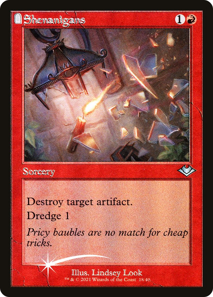 Shenanigans (MH1-018) [Modern Horizons 1 Timeshifts]: (tombstone) Foil