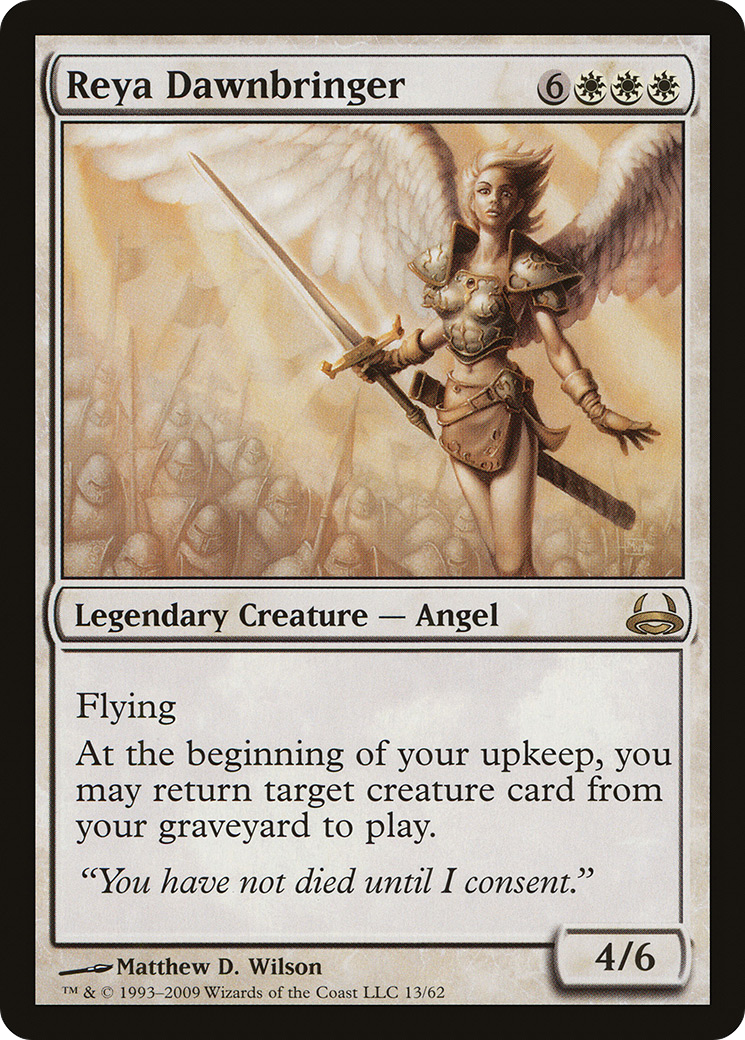 Reya Dawnbringer (DDC-013) [Duel Decks: Divine vs. Demonic]