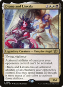 Drana and Linvala (PPMOM-222P) [March of the Machine Promos] Foil