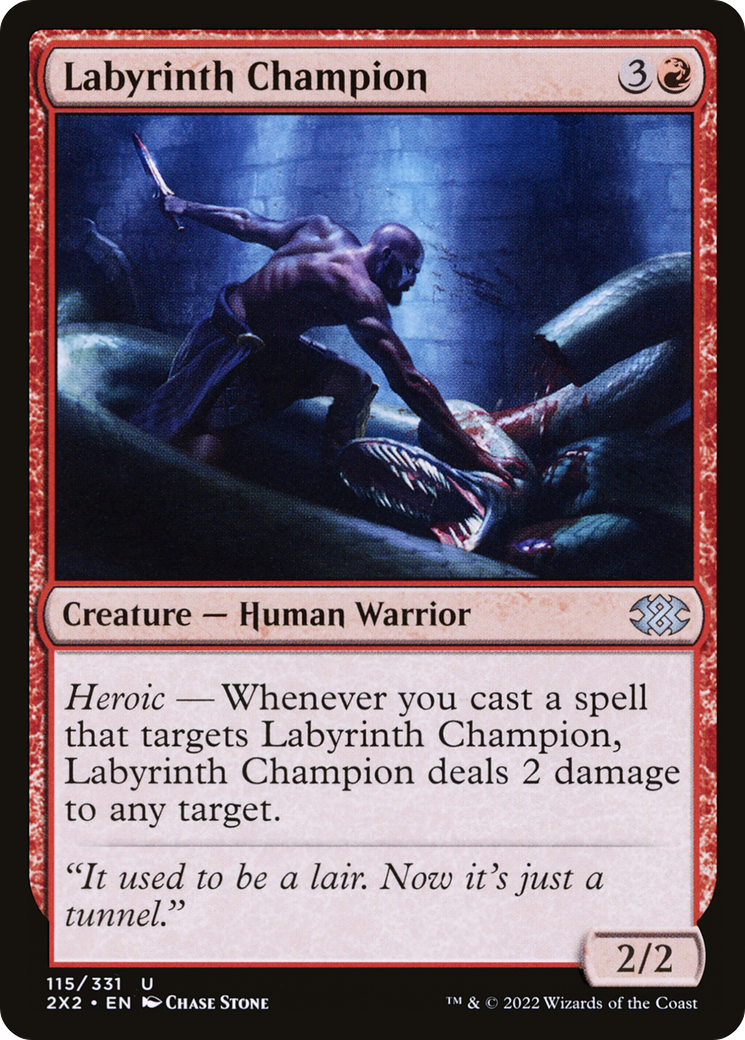 Labyrinth Champion (2X2-115) [Double Masters 2022] Foil