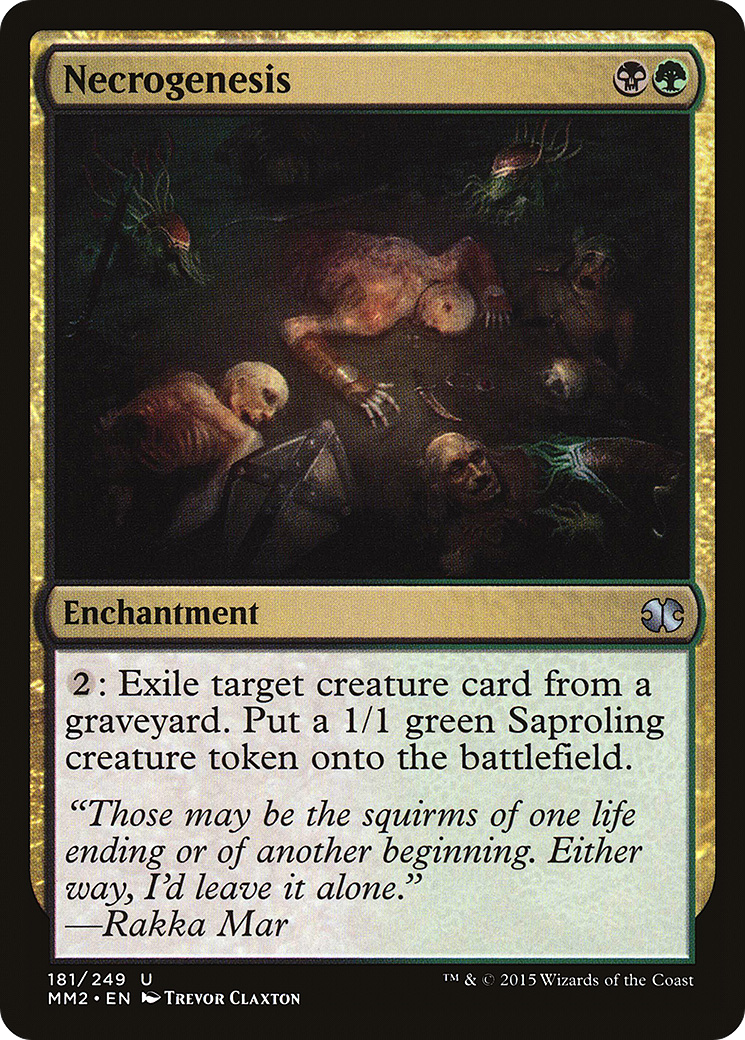 Necrogenesis (MM2-181) [Modern Masters 2015]