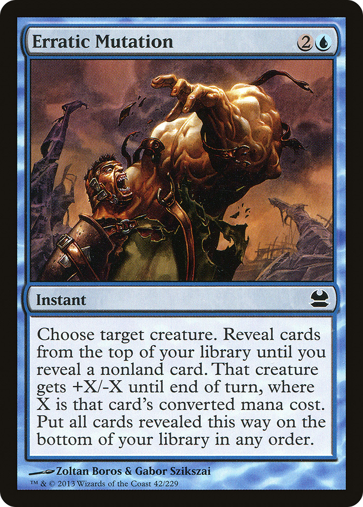 Erratic Mutation (MMA-042) [Modern Masters]