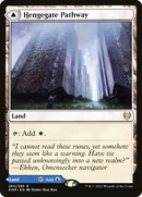 Hengegate Pathway // Mistgate Pathway (KHM-260) [Kaldheim] Foil
