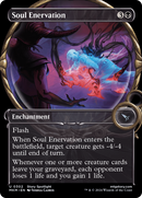 Soul Enervation (MKM-302) [Murders at Karlov Manor]: (Showcase) Foil