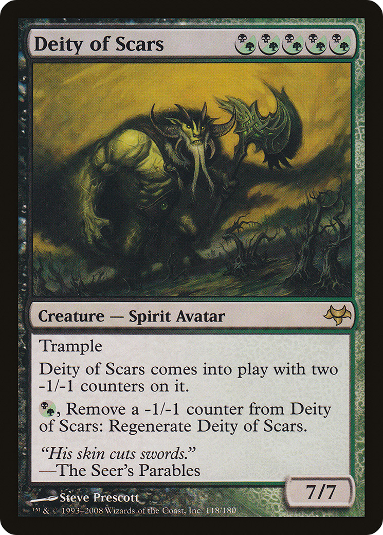 Deity of Scars (EVE-118) [Eventide]