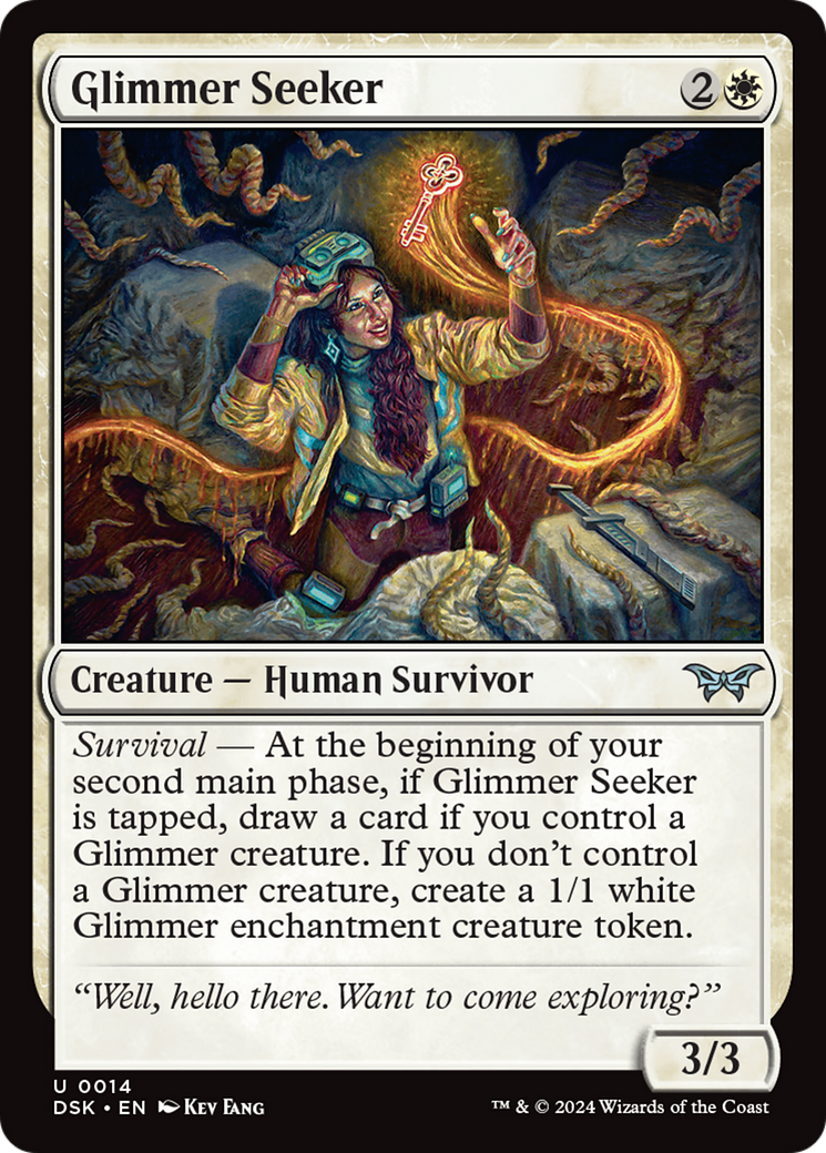 Glimmer Seeker (DSK-014) [Duskmourn: House of Horror]
