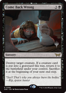 Come Back Wrong (PPDSK-86P) [Duskmourn: House of Horror Promos]
