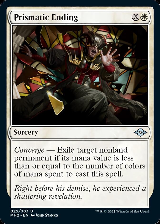 Prismatic Ending (MH2-025) [Modern Horizons 2] Foil