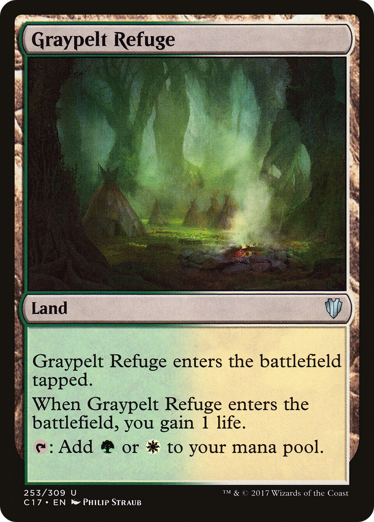 Graypelt Refuge (C17-253) [Commander 2017]