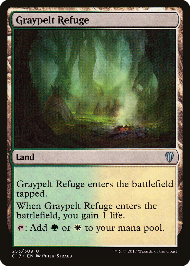 Graypelt Refuge (C17-253) [Commander 2017]