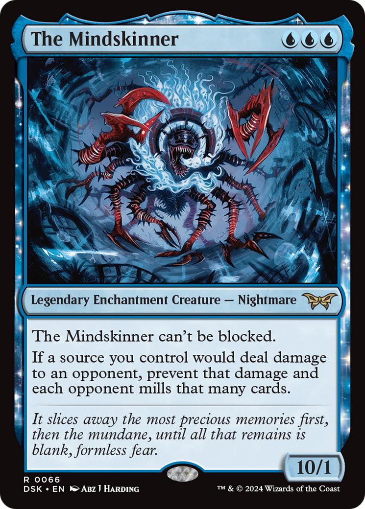 The Mindskinner (DSK-066) [Duskmourn: House of Horror]: (enchantment) Foil
