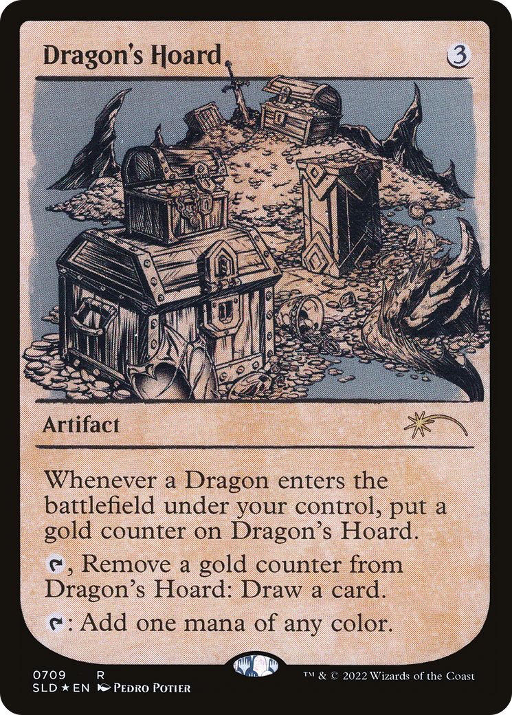 Dragon's Hoard (Showcase) (SLD-709) [Secret Lair Drop] Foil