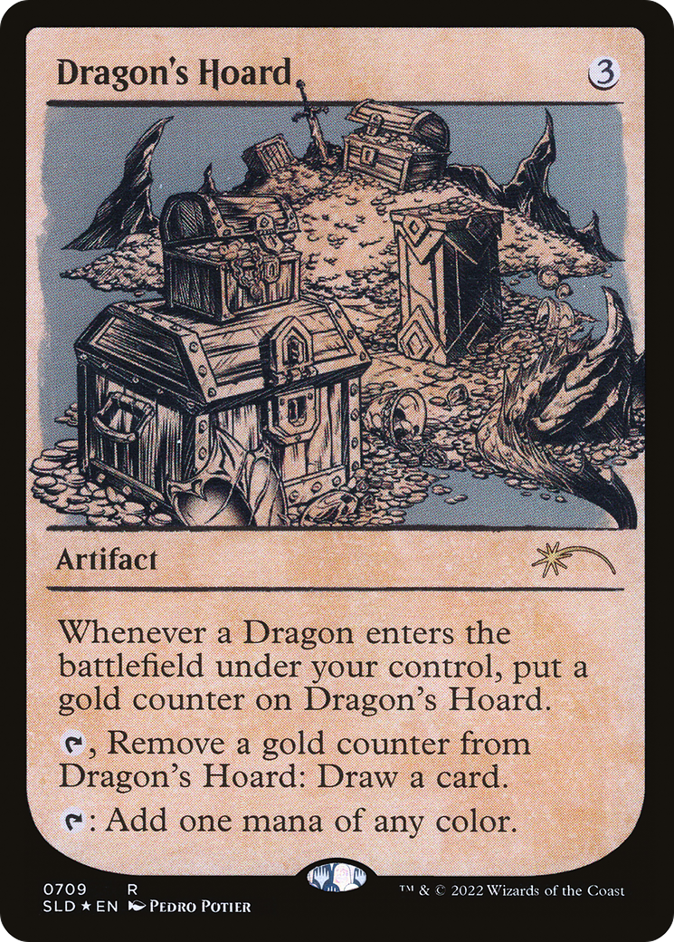 Dragon's Hoard (SLD-709) [Secret Lair Drop]: (Showcase) Foil